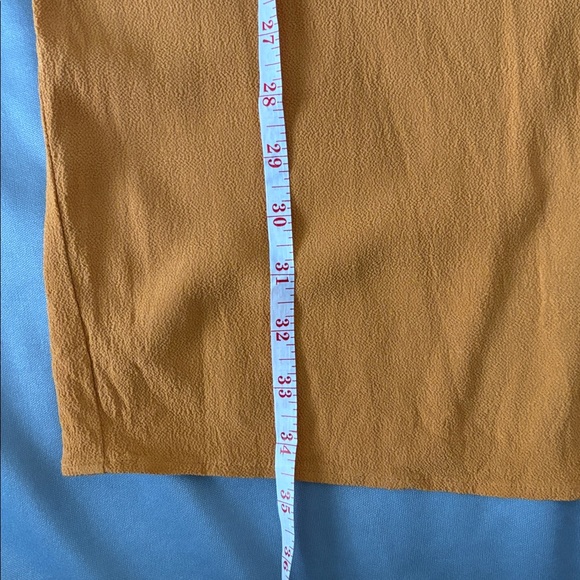 Reformation Women’s Jasper Mustard Yellow Midi Dress Size 6 - Picture 10 of 11